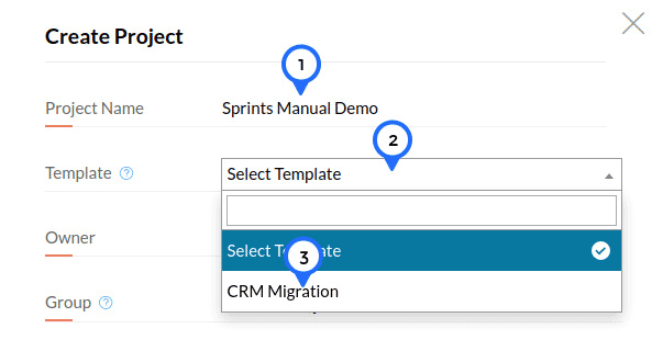 Zoho-Sprints-create-project-from-sprint-template