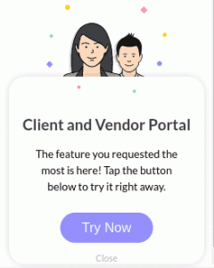 Zoho Sprints client-vendor-portal